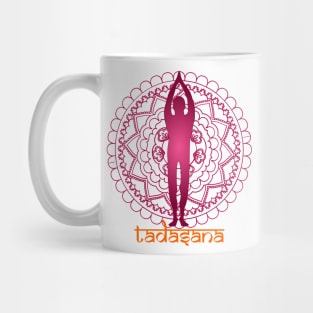 Tadasana Yoga Pose Mug